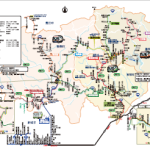 おでかけ北設総合路線図のイメージ